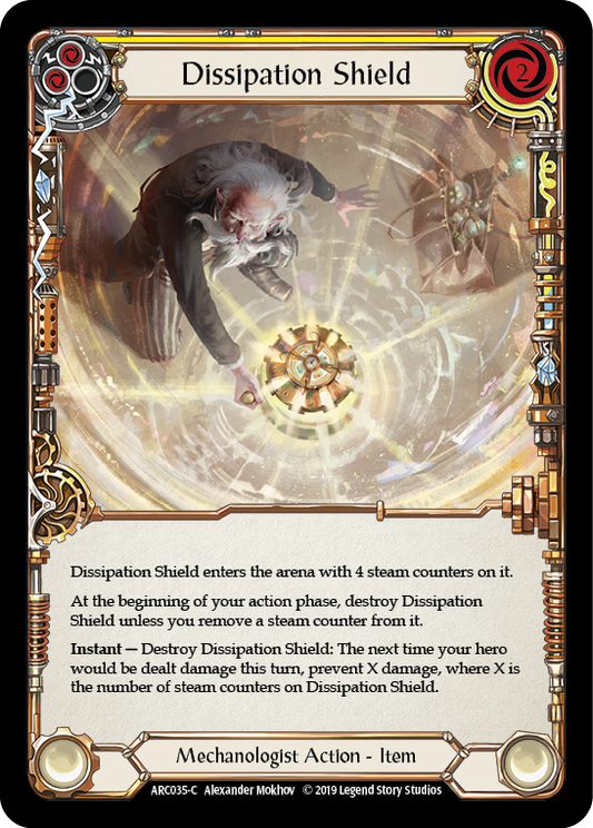 Dissipation Shield [ARC035] Unlimited Edition Rainbow Foil, Arcane Rising, Common, ARC035