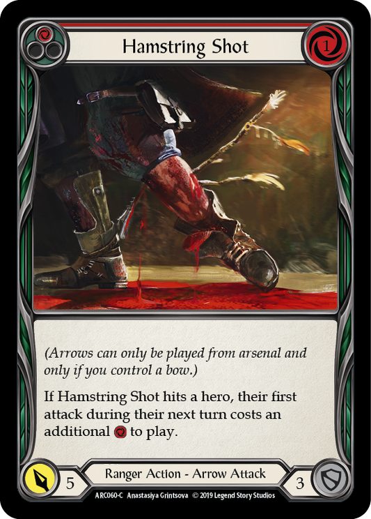 Hamstring Shot (Red) [ARC060] 1st Edition Normal, Arcane Rising, Common, ARC060