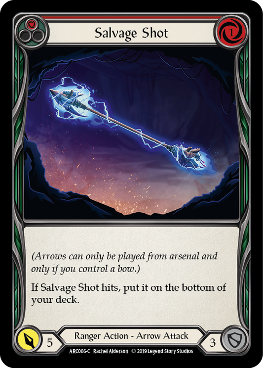 Salvage Shot (Red) [ARC066] Unlimited Edition Rainbow Foil, Arcane Rising, Common, ARC066