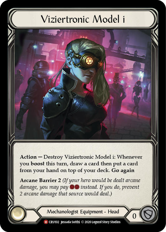 Viziertronic Model i [CRU102] Unlimited Edition Rainbow Foil, Crucible of War, Majestic, CRU102