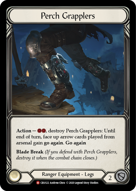 Perch Grapplers [CRU122] Unlimited Edition Rainbow Foil, Crucible of War, Majestic, CRU122