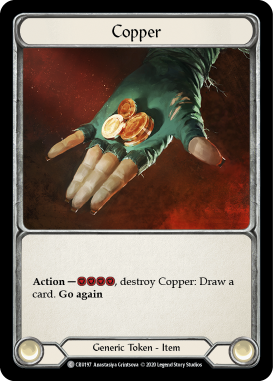 Copper [CRU197] Unlimited Edition Rainbow Foil, Crucible of War, Common, CRU197