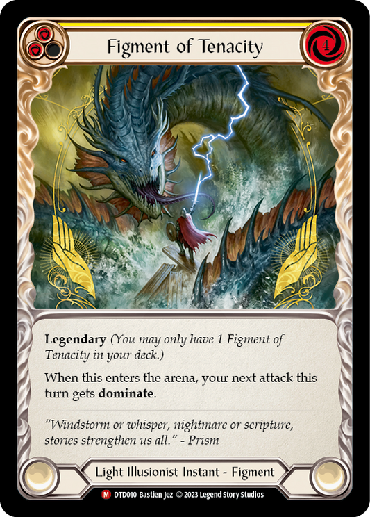 Figment of Tenacity // Metis, Archangel of Tenacity (Marvel) [DTD010] Cold Foil, Dusk till Dawn, Marvel, DTD010