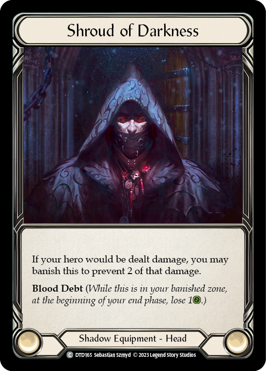 Shroud of Darkness [DTD165] Cold Foil, Dusk till Dawn, Common, DTD165