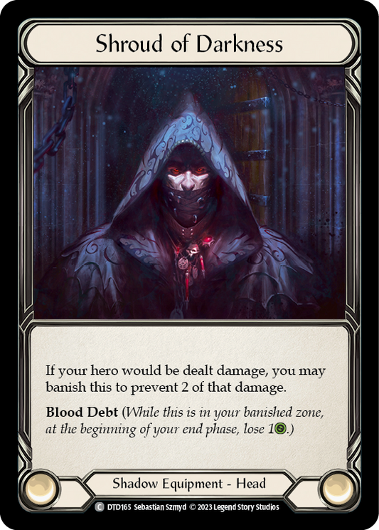 Shroud of Darkness [DTD165] Cold Foil, Dusk till Dawn, Common, DTD165