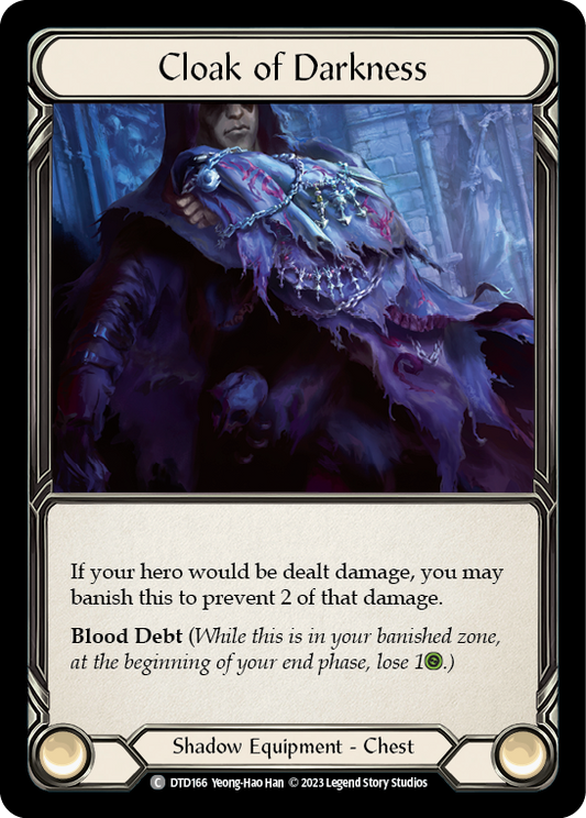 Cloak of Darkness [DTD166] Cold Foil, Dusk till Dawn, Common, DTD166