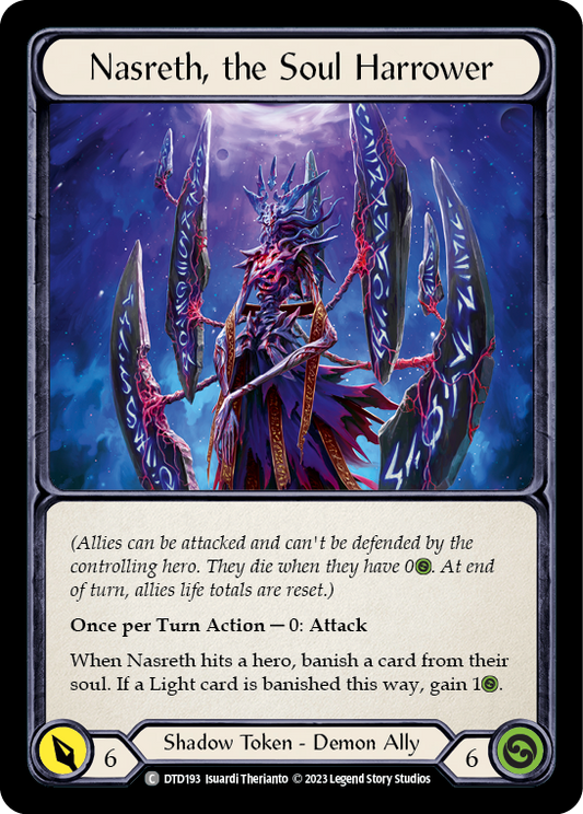 Nasreth, the Soul Harrower (Marvel) [DTD193-CF] Cold Foil, Dusk till Dawn, Marvel, DTD193-CF