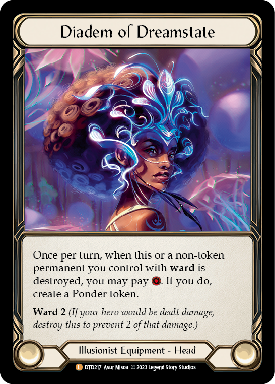 Diadem of Dreamstate [DTD217] Cold Foil, Dusk till Dawn, Legendary, DTD217