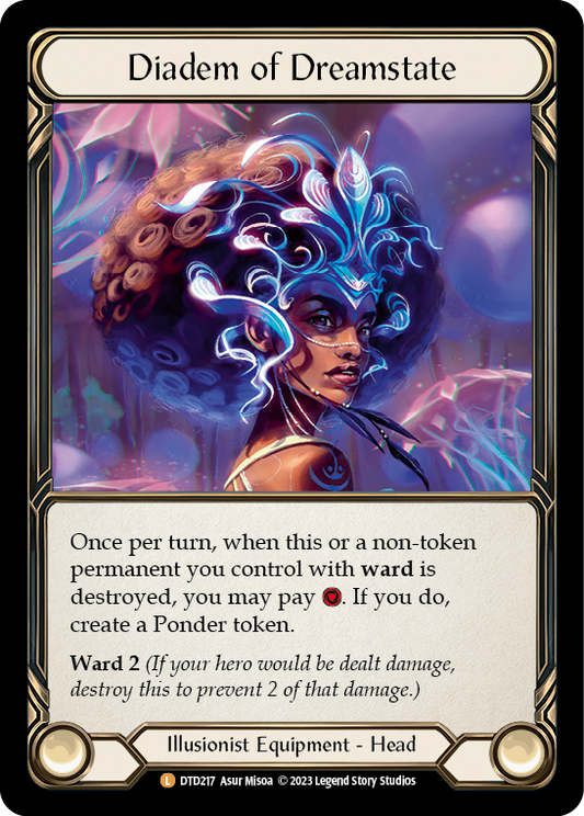 Diadem of Dreamstate [DTD217] Cold Foil, Dusk till Dawn, Legendary, DTD217