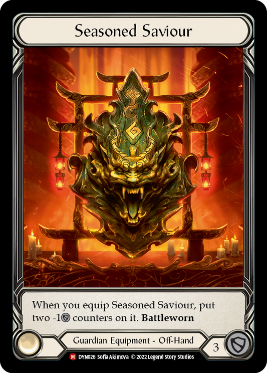 Seasoned Saviour [DYN026] Rainbow Foil, Dynasty, Majestic, DYN026