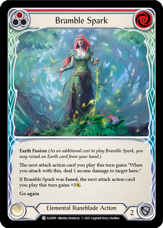 Bramble Spark (Red) [ELE085] Unlimited Edition Normal, Tales of Aria, Common, ELE085