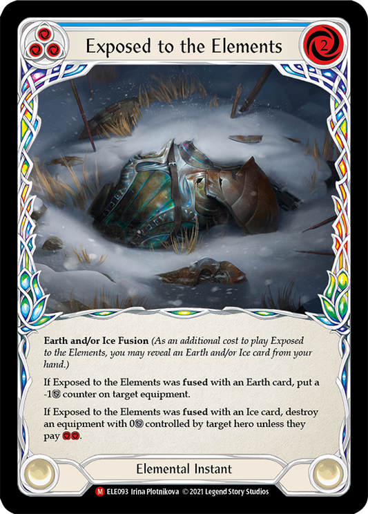 Exposed to the Elements [ELE093] 1st Edition Rainbow Foil, Tales of Aria, Majestic, ELE093