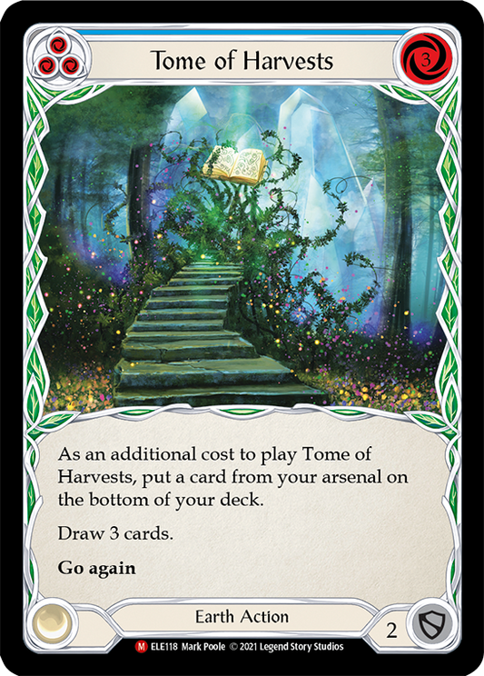 Tome of Harvests [ELE118] 1st Edition Normal, Tales of Aria, Majestic, ELE118