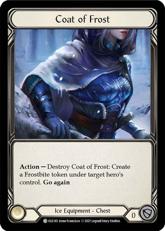 Coat of Frost [ELE145] Unlimited Edition Rainbow Foil, Tales of Aria, Common, ELE145