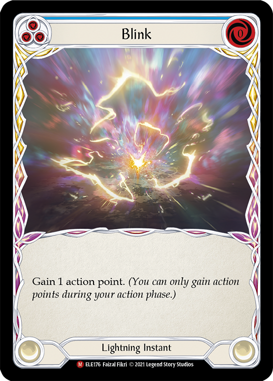 Blink [ELE176] Unlimited Edition Rainbow Foil, Tales of Aria, Majestic, ELE176