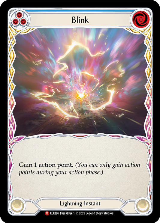 Blink [ELE176] Unlimited Edition Rainbow Foil, Tales of Aria, Majestic, ELE176