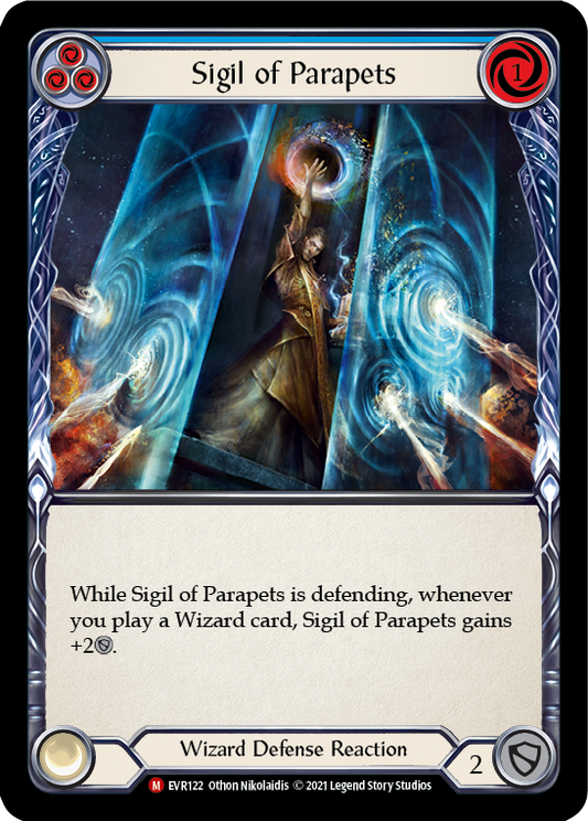 Sigil of Parapets [EVR122] 1st Edition Normal, Everfest, Majestic, EVR122