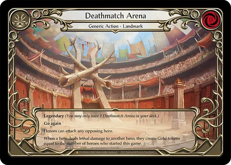 Deathmatch Arena [HVY000] Near Mint Cold Foil, HVY000, Heavy Hitters, Fabled