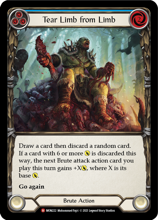 Tear Limb from Limb [MON222] 1st Edition Normal, Monarch, Majestic, MON222