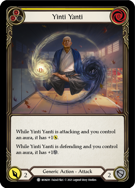 Yinti Yanti (Yellow) [MON291] Unlimited Edition Rainbow Foil, Monarch, Common, MON291