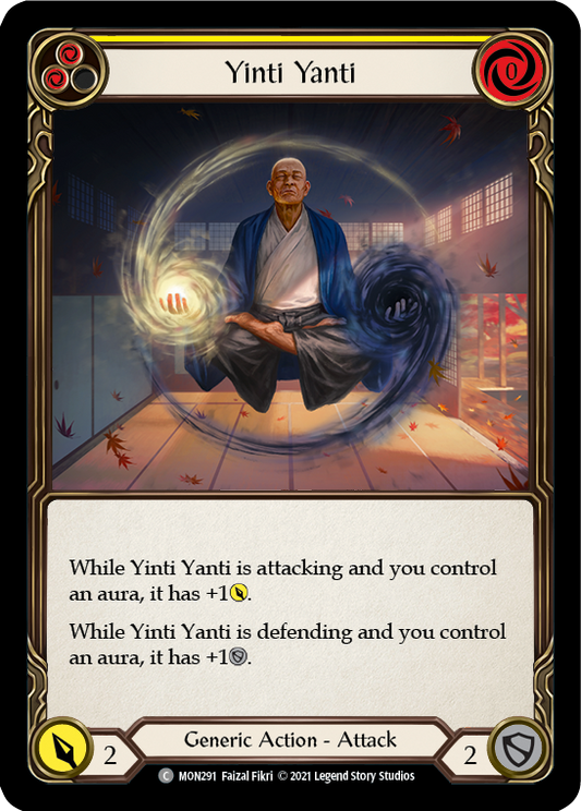 Yinti Yanti (Yellow) [MON291] Unlimited Edition Rainbow Foil, Monarch, Common, MON291