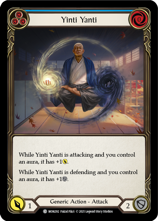 Yinti Yanti (Blue) [MON292] Unlimited Edition Rainbow Foil, Monarch, Common, MON292