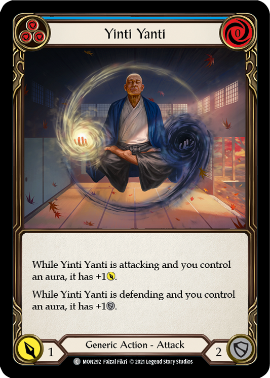 Yinti Yanti (Blue) [MON292] Unlimited Edition Rainbow Foil, Monarch, Common, MON292