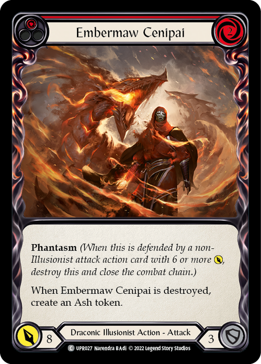 Embermaw Cenipai (Red) [UPR027] Rainbow Foil, Uprising, Common, UPR027