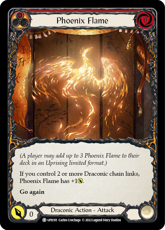 Phoenix Flame (Marvel) [UPR101] Cold Foil, Uprising, Marvel, UPR101