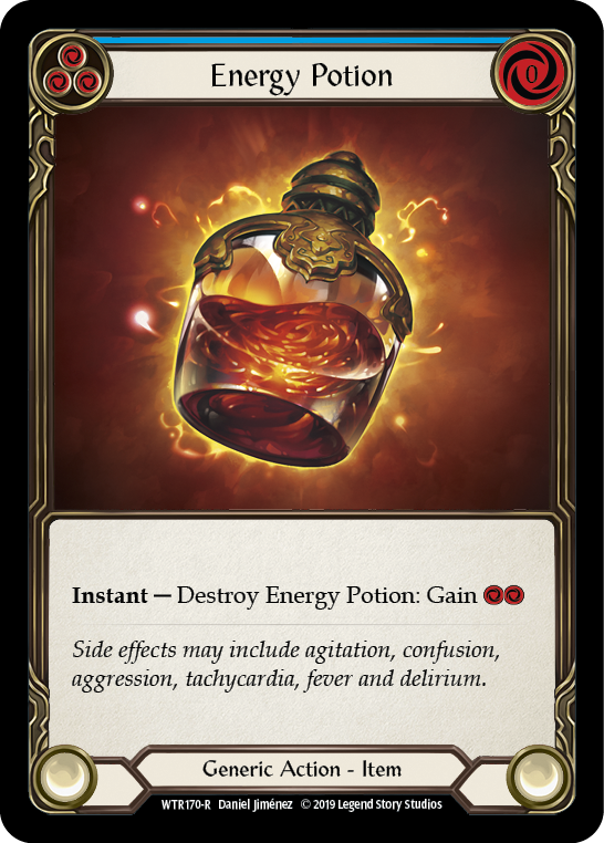 Energy Potion [WTR170] Unlimited Edition Normal, Welcome to Rathe, Rare, WTR170