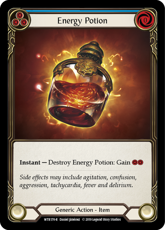 Energy Potion [WTR170] Unlimited Edition Normal, Welcome to Rathe, Rare, WTR170