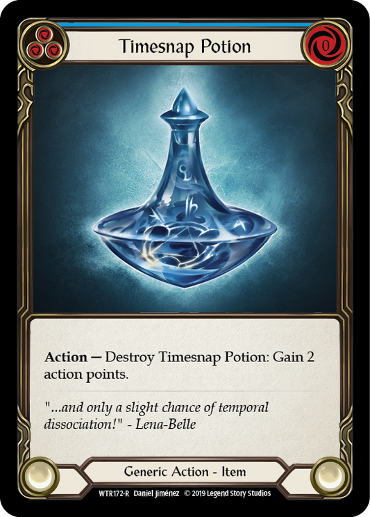 Timesnap Potion [WTR172] Unlimited Edition Rainbow Foil, Welcome to Rathe, Rare, WTR172