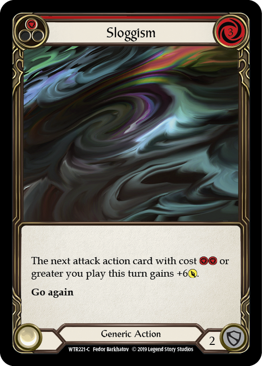 Sloggism (Red) [WTR221] Unlimited Edition Rainbow Foil, Welcome to Rathe, Common, WTR221